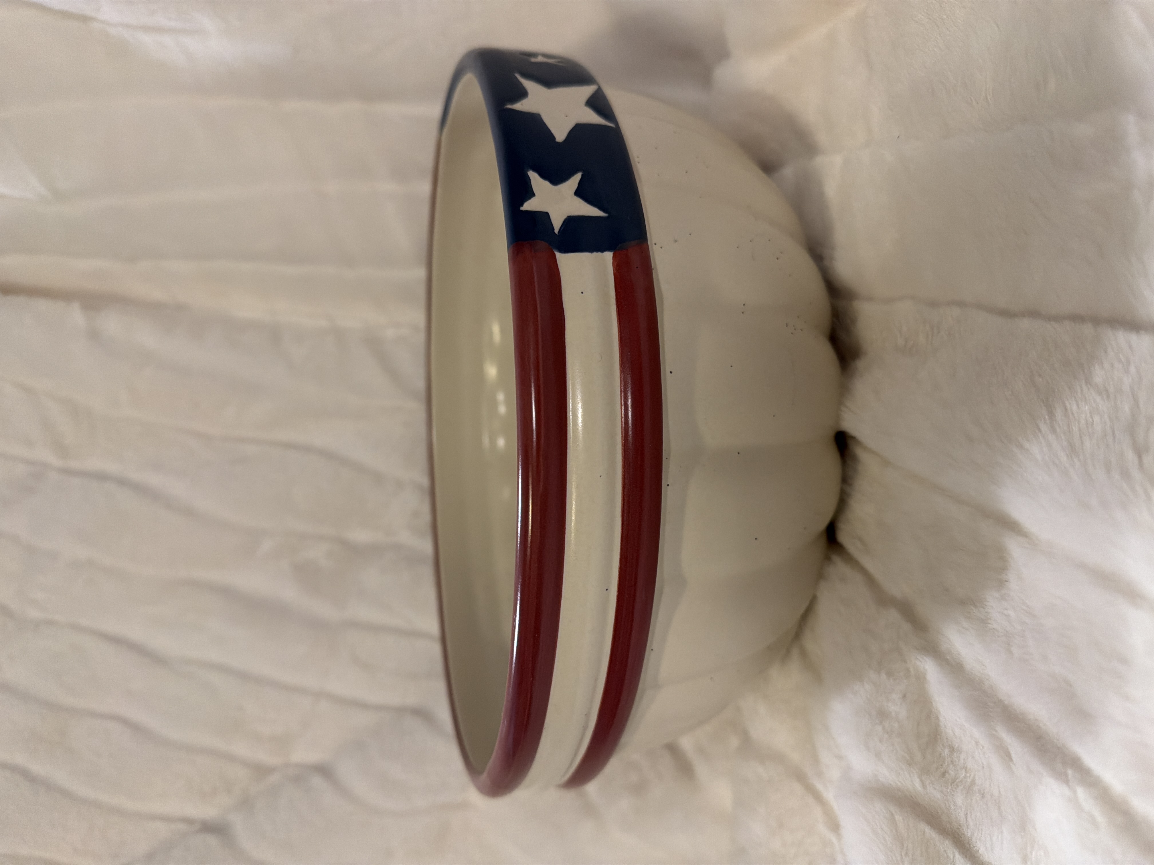 Large America bowl