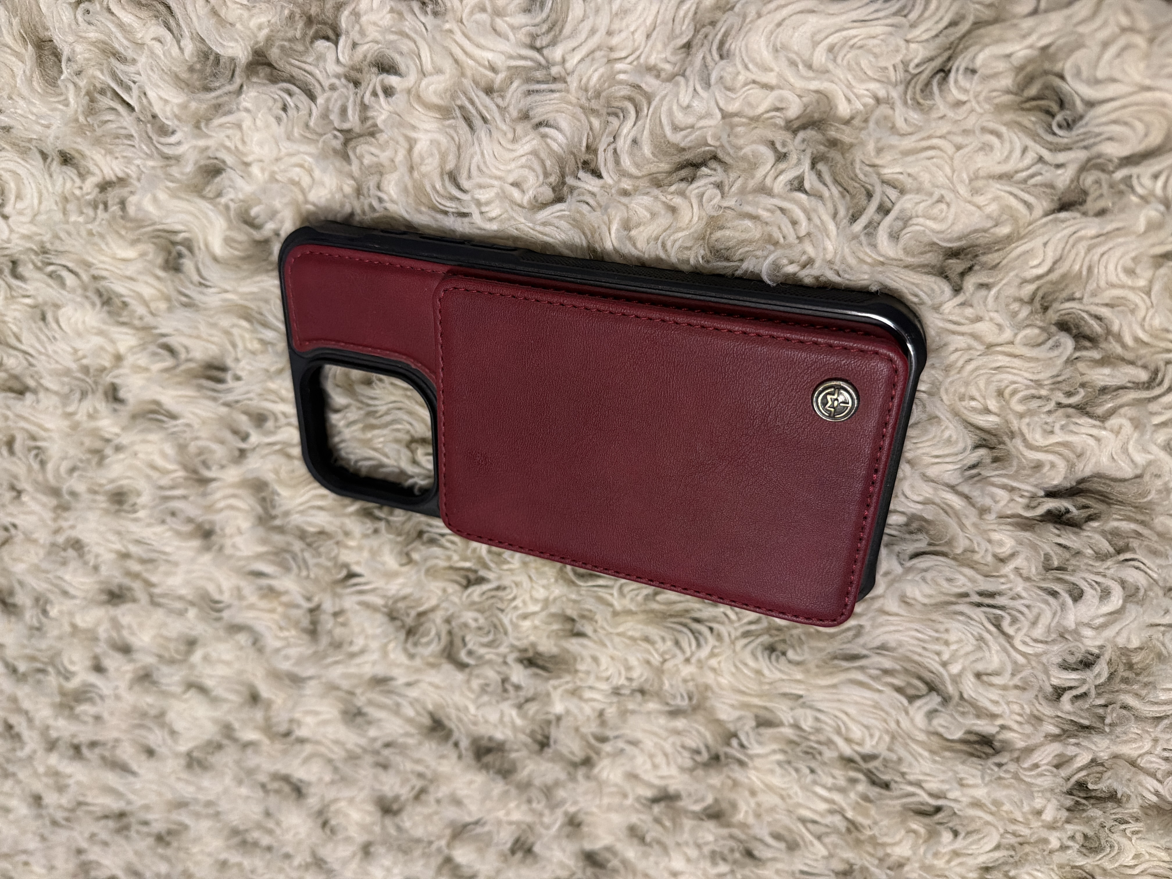 Red phone case